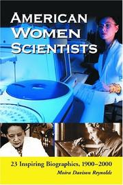 Cover of: American Women Scientists by Moira Davison Reynolds