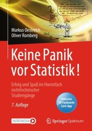 Cover of: Keine Panik Vor Statistik!: Erfolg und Spaß Im Horrorfach Nichttechnischer Studiengänge