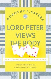 Cover of: Lord Peter Views the Body