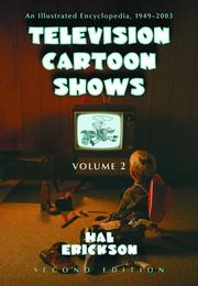 Cover of: Television cartoon shows by Hal Erickson