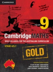 Cover of: Cambridge Maths Gold NSW Syllabus for the Australian Curriculum, Stage 4/5.1 - Year 9