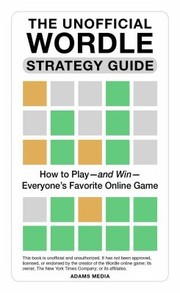 Cover of: Unofficial Wordle Strategy Guide by Adams Media, Adams Media