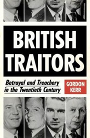 Cover of: British Traitors by Gordon Kerr