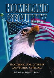 Cover of: Homeland Security Handbook for Citizens and Public Officials