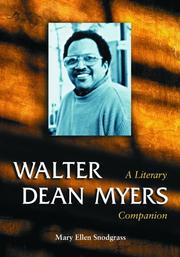 Cover of: Walter Dean Myers: A Literary Companion (McFarland Literary Companion)