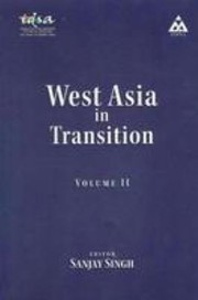 Cover of: West Asia in Transition