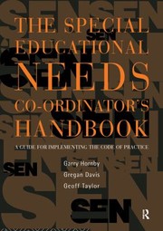 Cover of: Special Educational Needs Co-Ordinator's Handbook: A Guide for Implementing the Code of Practice