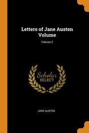 Cover of: Letters of Jane Austen Volume; Volume 2