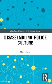 Cover of: Disassembling Police Culture