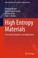 Cover of: High Entropy Materials