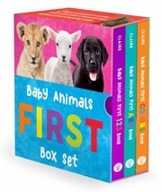 Cover of: Baby Animals First Box Set: First ABC Book, First 123 Book, and First Colors Book