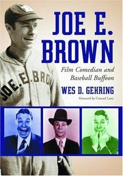 Cover of: Joe E. Brown: Film Comedian And Baseball Buffoon