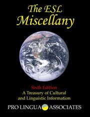 Cover of: ESL Miscellany, 6th Edition: A Treasury of Cultural and Linguistic Information