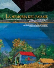 Cover of: Memoria Del Paisaje: Donación de la Colección Lourdes y Francisco Arriví Por Olga y Joaquín Viso