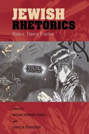 Cover of: Jewish Rhetorics: History, Theory, Practice