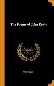 Cover of: Poems of John Keats