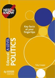 Cover of: Need to Know: Key Facts at Your Fingertips