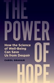 Cover of: Power of Hope: How the Science of Well-Being Can Save Us from Despair