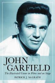 Cover of: John Garfield | Patrick J. McGrath