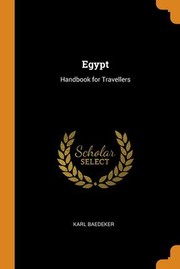 Cover of: Egypt: Handbook for Travellers