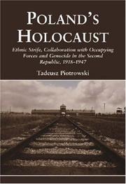 Cover of: Poland's Holocaust by Tadeusz Piotrowski