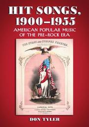 Cover of: Hit Songs 1900-1955: American Popular Music of the Pre-Rock Era