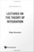 Cover of: Lectures on the Theory of Integration