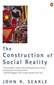 Cover of: Construction of Social Reality by John Searle - undifferentiated