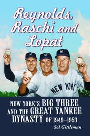 Cover of: Reynolds, Raschi and Lopat by Sol Gittleman