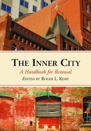 Cover of: The Inner City | Roger L. Kemp