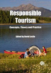 Cover of: Responsible Tourism: Concepts, Theory and Practice