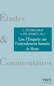 Cover of: Lire l'Enquete Sur l'entendement Humain de Hume