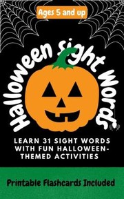 Front cover of Halloween Sight Words by Trisha McNeil
