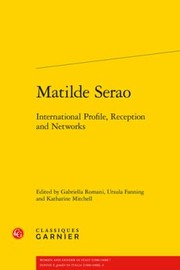 Cover of: Matilde Serao: International Profile, Reception and Networks