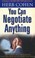 Cover of: You Can Negotiate Anything