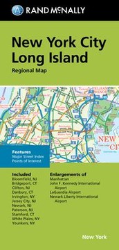 Cover of: Rand Mcnally Folded Map: New York City Long Island Regional Map