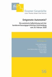 Cover of: Essener Gespräche Zum Thema Staat und Kirche, Band 56: Entgrenzte Autonomie?