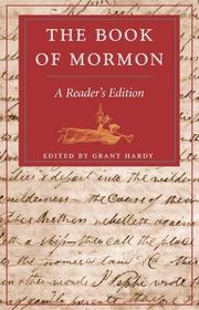 Cover of: The Book of Mormon: A Reader's Edition