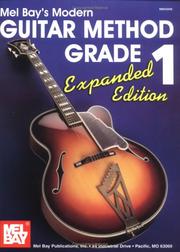 Cover of: Mel Bay's Modern Guitar Method Grade 1 by William Bay Mel Bay