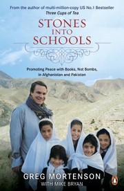 Cover of: Stones into Schools by Greg Mortenson