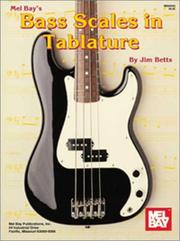 Cover of: Mel Bay Bass Scales in Tablature