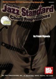 Mel Bay Play-Along Jazz Standard Chord Progressions by Frank Vignola