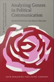 Cover of: Analyzing Genres in Political Communication: Theory and Practice