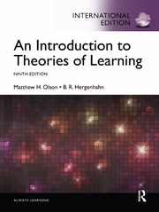 Cover of: Introduction to Theories of Learning