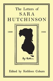 Cover of: Letters of Sara Hutchinson by Kathleen Coburn