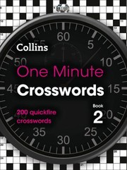 Cover of: One Minute Crosswords Book 2: 200 Quickfire Crosswords