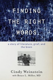 Cover of: Searching for the Right Words by Cindy Weinstein, Bruce L. Miller