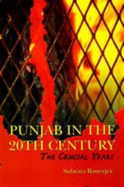 Cover of: Punjab in the 20th century: the crucial years