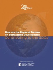 Cover of: How Are the Regional Forums on Sustainable Development Contributing to the SDGs