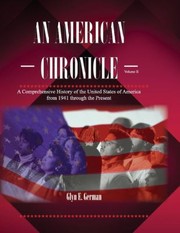 Front cover of American Chronicle by Glyn German